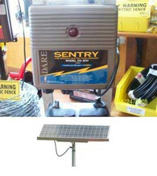 CERCA ELECTRICA CON PANEL SOLAR
