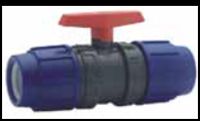 VALVULA DE BOLA PVC STANDAR DOBLE TUERCA UNION