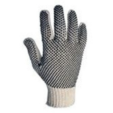 GUANTES DE ALGODÓN CON PUNTOS DE PVC